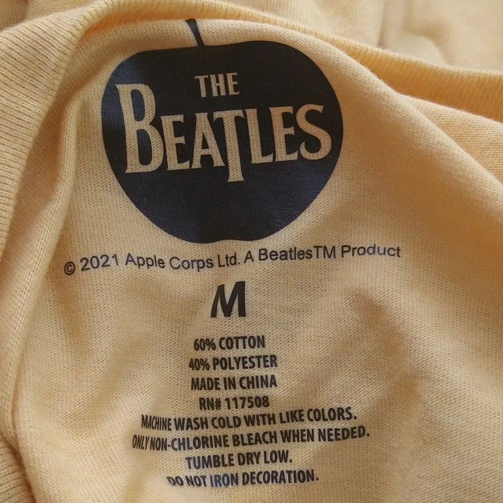 The Beatles Cropped Juniors' Tee M - Picture 5 of 6